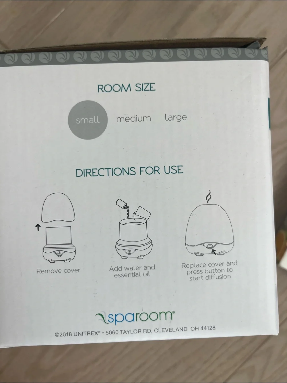BellaMist oil diffuser